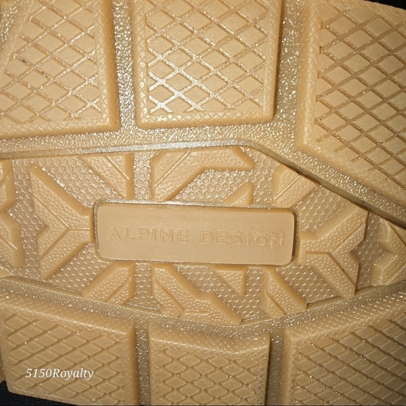 Alpine Design Men's Leather Black & Tan Gavin Duck Boots Size 11 New In Box - Picture 13 of 16